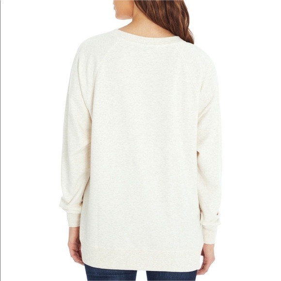 WILDFOX Leopard print kiss lips oversized statement sweatshirt size XL - Picture 6 of 8